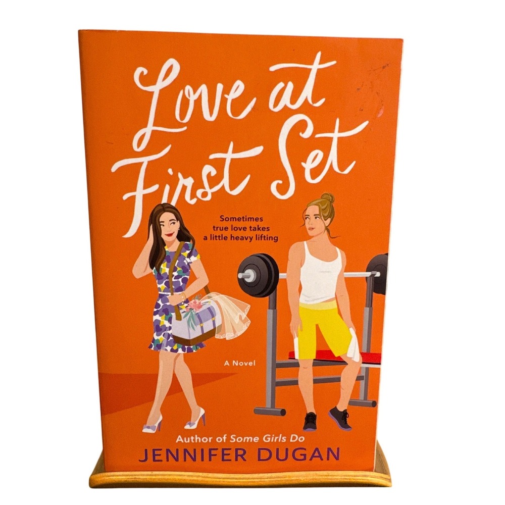Love at First Set Jennifer Dugan Paperback First Edition Romance Novel 2023